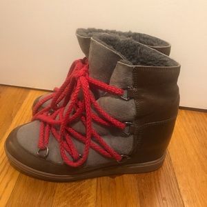 Isabel Marant Nowles Gray Boots